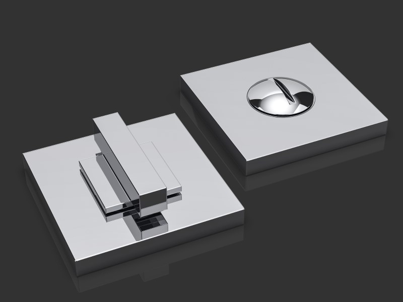 Комплект WC Oliver Knights Arthur T&R полированный никель