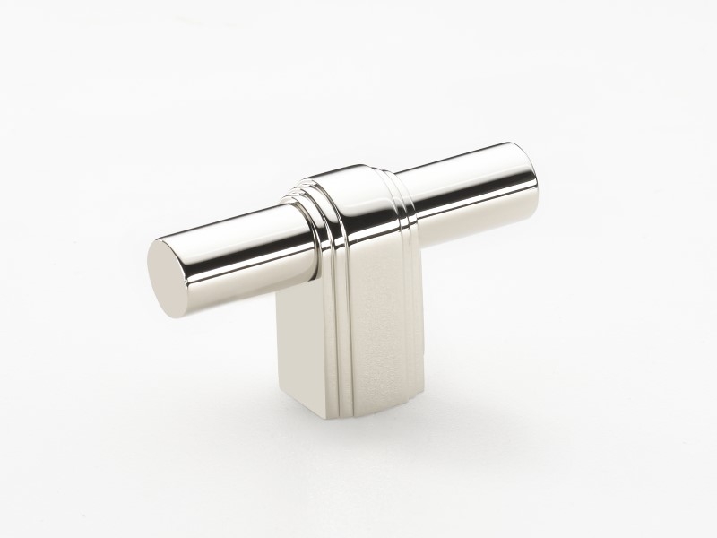 Мебельная ручка Т-образная Armac Martin Gaumont полированный никель