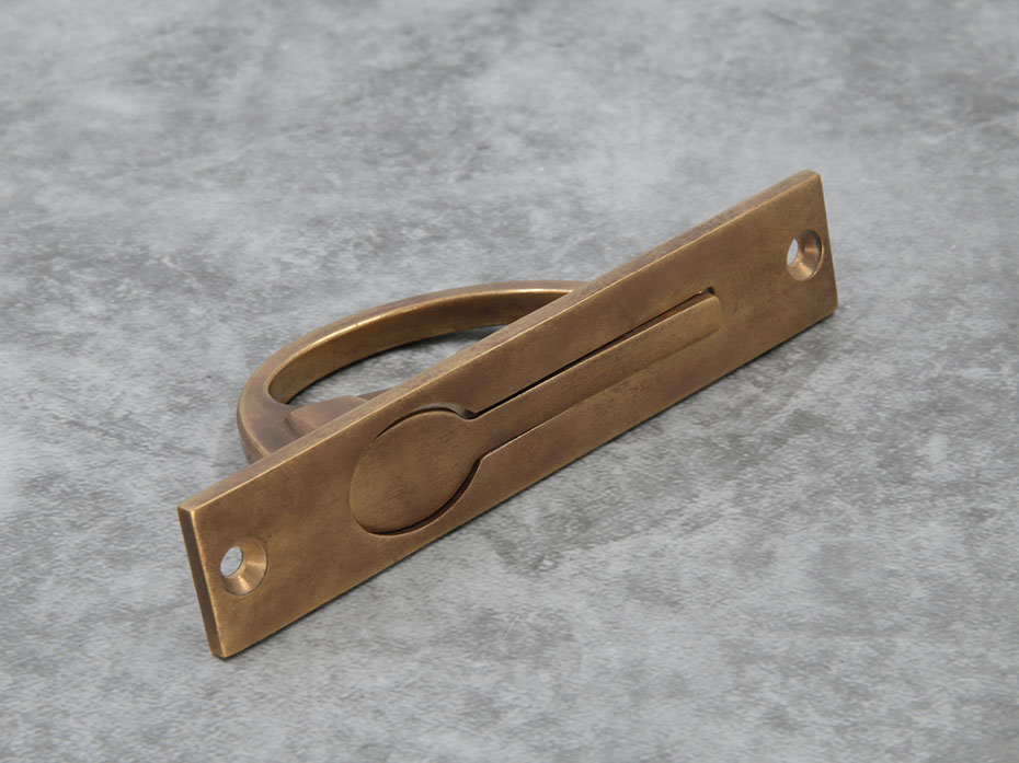 Торцевая ручка Frank Allart 4377 ABU матовая бронза