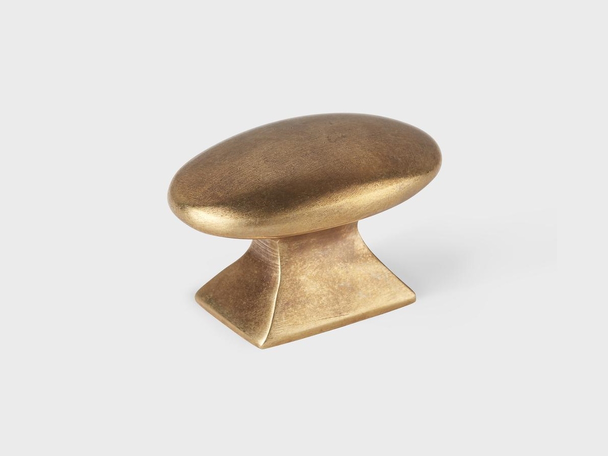 Мебельная ручка-кноб Armac Martin Bournville античная латунь