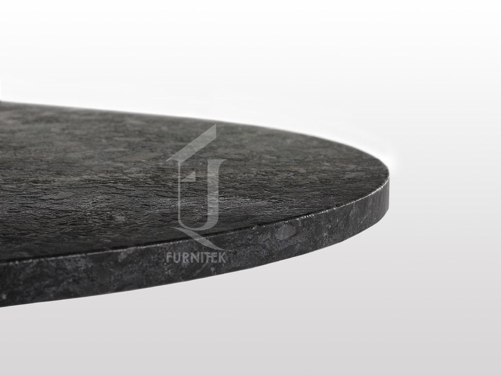 Стол обеденный Ar-Deco Furnitek FG-017 из латуни столешница гранит-пероксинит