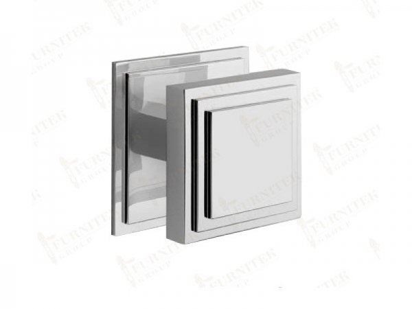 Ручка-кноб Frank Allart не поворотная 3366 полированный хром