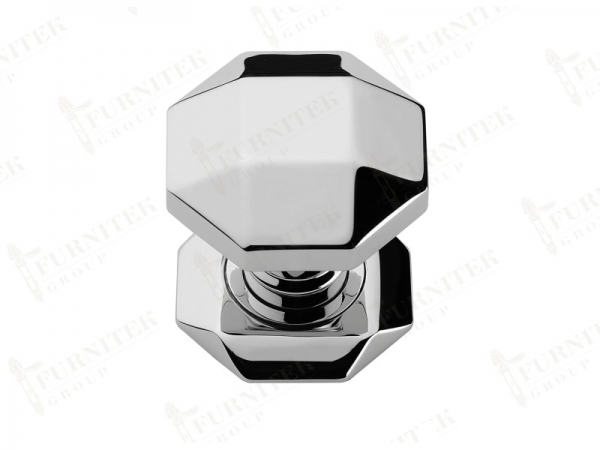 Ручка-кноб Frank Allart поворотная 7624A on 7824A полированный хром