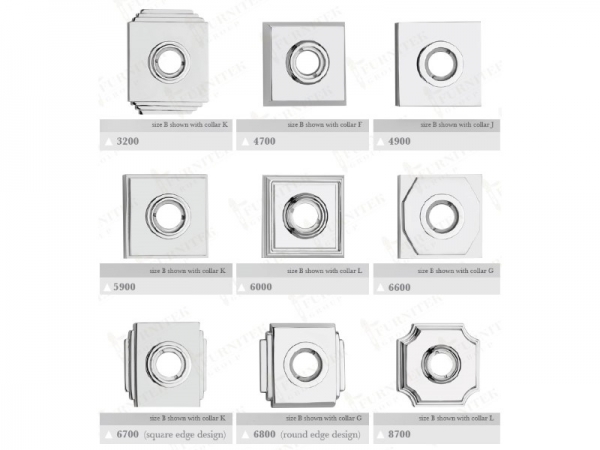 Дверная ручка на розетке Frank Allart 7732