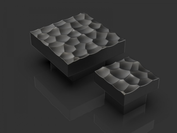 Мебельная ручка Oliver Knights Benjamin CH I черненая латунь