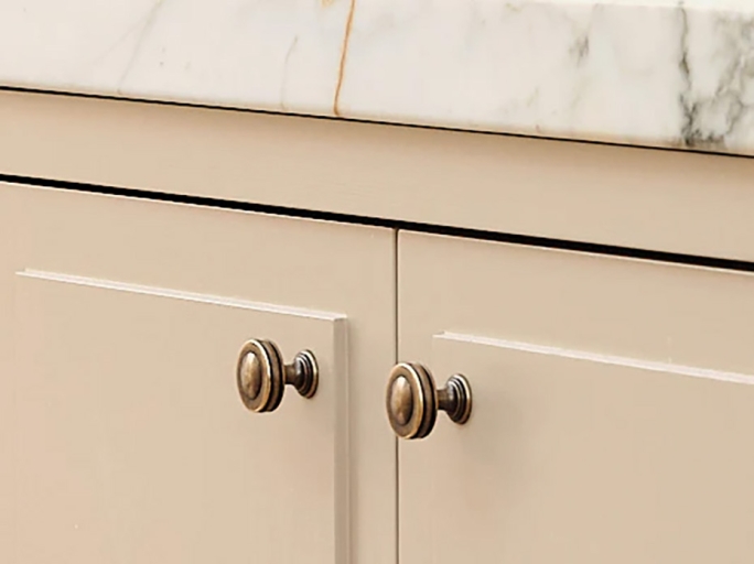 Мебельная ручка-скоба Armac Martin Corona 192 мм латунь полированная