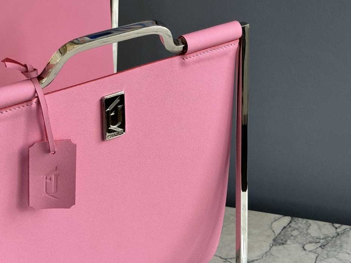 Подставка под сумки FG-180 полированный никель