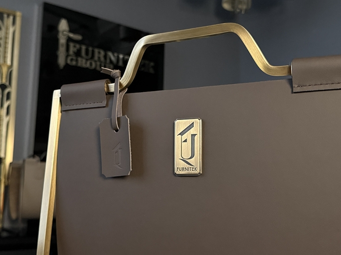 Подставка под сумки большая FG-12059БП античная латунь