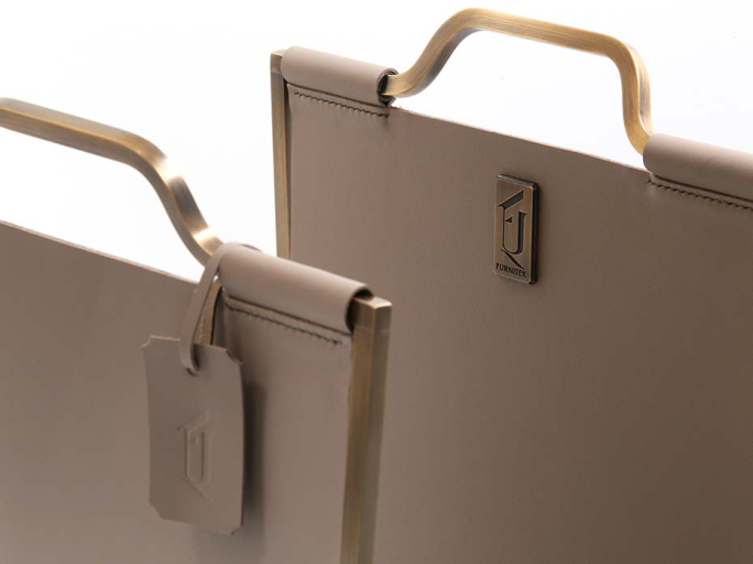 Подставка под сумки Furnitek FG-152 латунь