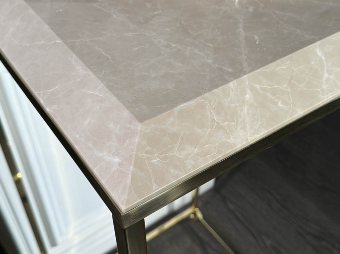 Консоль из латуни FURNITEK Ar-Deco FG-203 полированная латунь