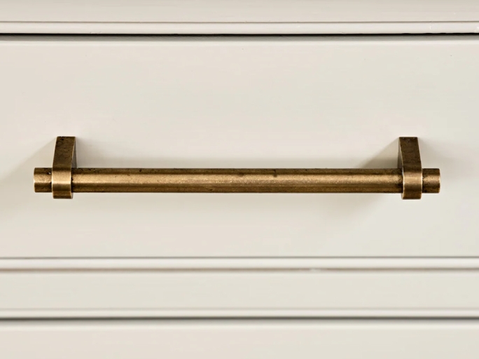 Мебельная ручка-скоба Armac Martin Arbar 254мм матовая латунь