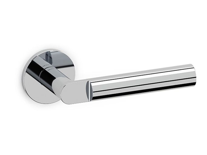 Дверная ручка на круглой розетке Olivari Lipstick CR полированный хром