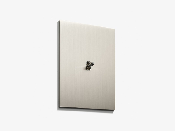 Выключатель Meljac M576 одинарный Classique матовый никель