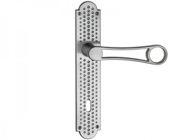 Дверная ручка на планке Enrico Cassina SOBERAL C17710 матовый хром