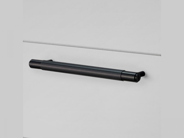 Ручка скоба мебельная Buster & Punch UK-PB-H-BL чернёная латунь