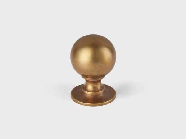 Мебельная ручка-кноб Armac Martin Cotswold античная латунь