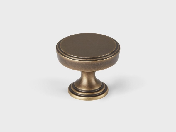 Мебельная ручка-кноб Armac Martin Lincoln матовая бронза