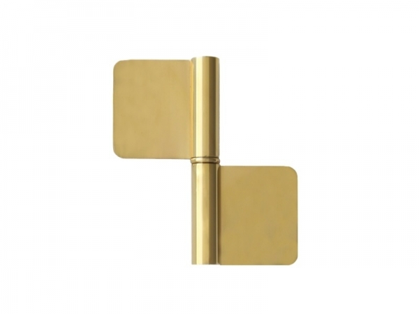 Петля карточная мебельная FS 50 полированная латунь