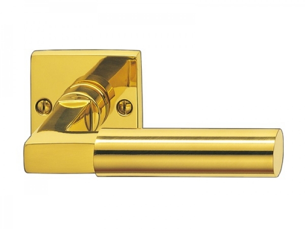 Дверная ручка на розетке P.Bisschop Веймар 1920/44/644 полированная латунь