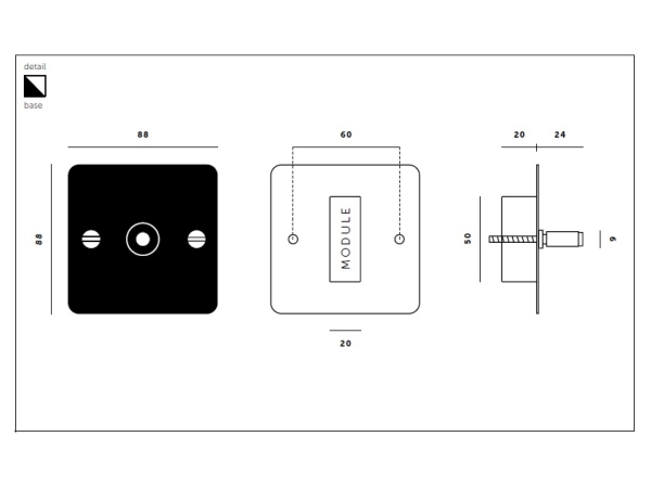 Выключатель тумблерный Buster & Punch одинарный UK-TO-CO-1G-WH-ST 