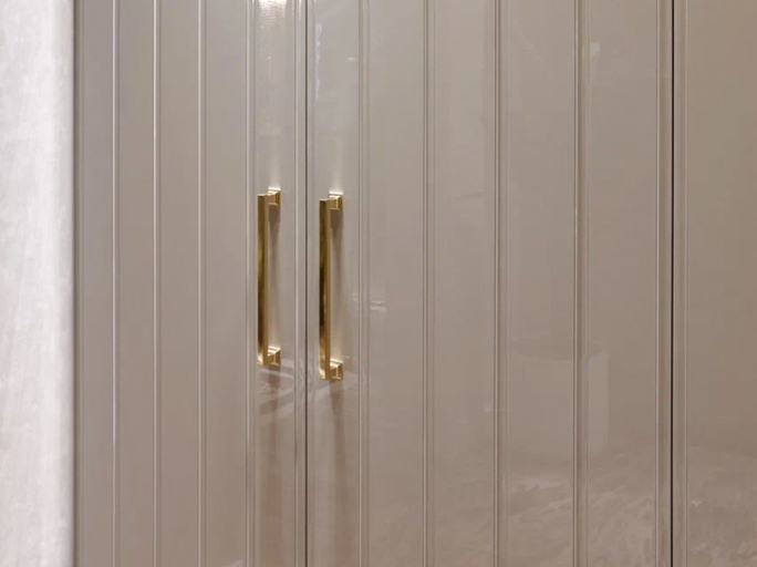 Мебельная ручка-скоба Armac Martin Jefferson 335 мм полированная латунь