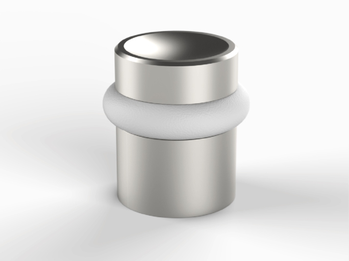 Ограничитель напольный Frank Allart FG-2131 матовый никель