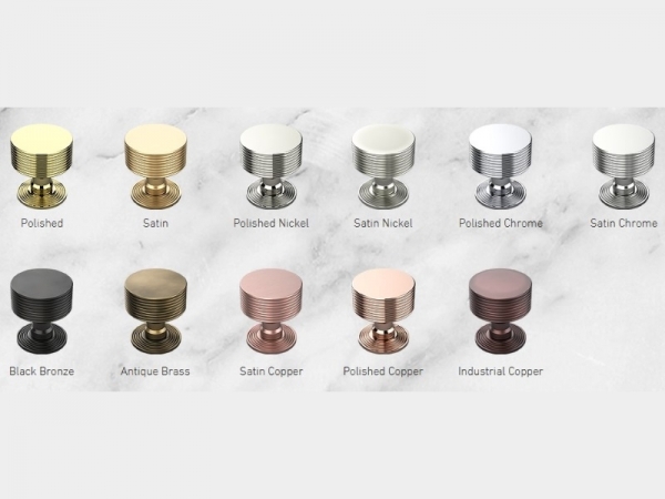 Дверная ручка-кноб Oliver Knights Rex DK медь